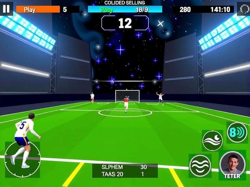Galactic Handball Odyssey Game Screenshot
